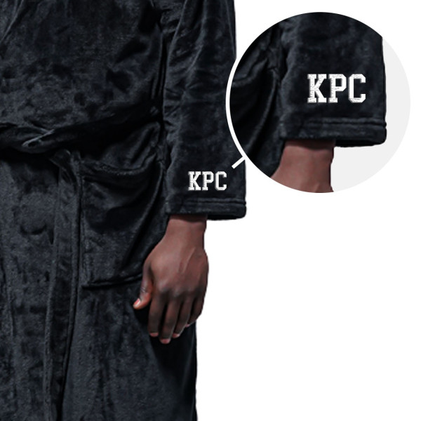 Именная San Antonio Spurs ISlide Black Phantom Robe
