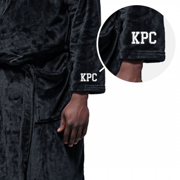 Oklahoma City Thunder ISlide Black Personalized Phantom Robe