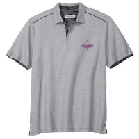 Поло Texas Rangers Tommy Bahama 2023 World Series Champions Tailgater - Heather Gray