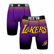 Los Angeles Lakers Rock Em Socks Statement Edition Boxer Briefs