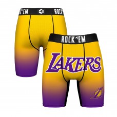 Los Angeles Lakers Rock Em Socks Icon Edition Boxer Briefs