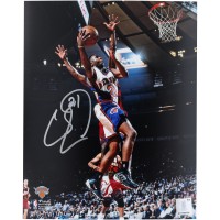 Charlie Ward New York Knicks Autographed Fanatics Authentic 8 x 10 Layup vs. Atlanta Hawks Photograph