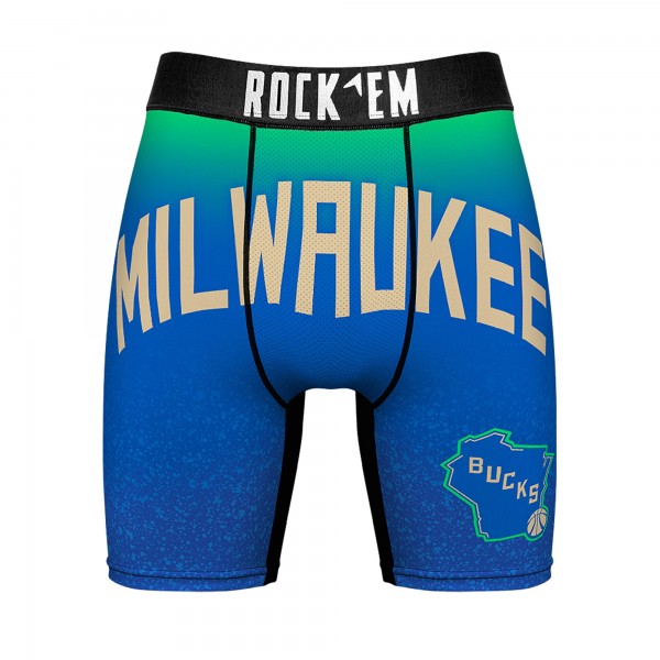 Трусы Milwaukee Bucks Rock Em Socks City Edition