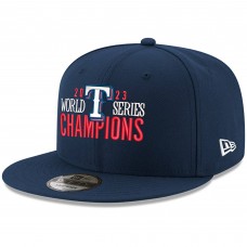 Бейсболка Texas Rangers New Era 2023 World Series Champions 9FIFTY - Navy