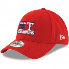 Бейсболка Texas Rangers New Era 2023 World Series Champions Patch 9FORTY - Red