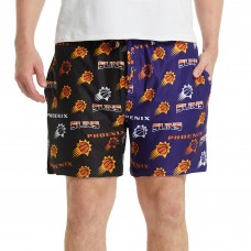 Шорты Phoenix Suns Concepts Sport Breakthrough AOP Knit Split - Purple/Black