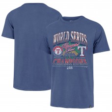 Футболка Texas Rangers 47 2023 World Series Champions Playoff Franklin - Royal