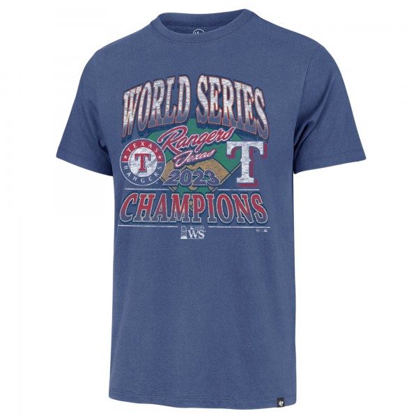 Футболка Texas Rangers 47 2023 World Series Champions Playoff Franklin - Royal