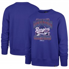 Кофта Texas Rangers 47 2023 World Series Champions Playoff Headline Crew Neck - Royal
