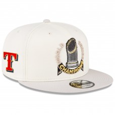 Бейсболка Texas Rangers New Era 2023 World Series Champions Parade 9FIFTY - White