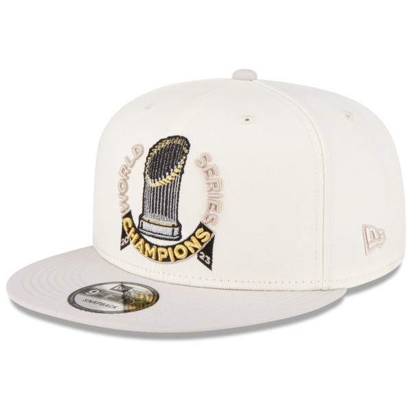 Бейсболка Texas Rangers New Era 2023 World Series Champions Parade 9FIFTY - White