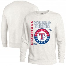 Кофта Texas Rangers Majestic Threads 2023 World Series Champions Tri-Blend - White