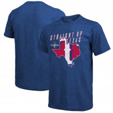 Футболка Texas Rangers Majestic Threads 2023 World Series Champions Local State of Mind Tri-Blend - Royal