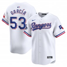 Игровая форма  Adolis García Texas Rangers Nike Home 2023 World Series Champions Limited - White