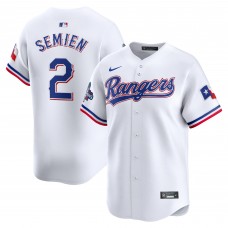 Игровая форма  Marcus Semien Texas Rangers Nike Home 2023 World Series Champions Limited - White