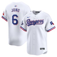 Игровая форма  Josh Jung Texas Rangers Nike Home 2023 World Series Champions Limited - White