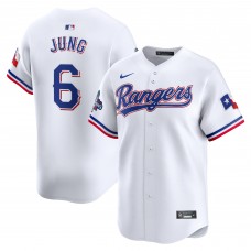 Игровая форма  Josh Jung Texas Rangers Nike Home 2023 World Series Champions Limited - White