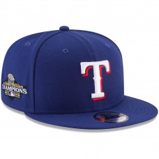 Бейсболка Texas Rangers New Era 2023 World Series Champions 9FIFTY - Royal