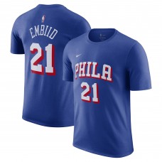 Футболка Joel Embiid Philadelphia 76ers Nike - Royal