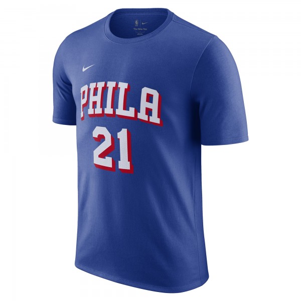 Футболка Joel Embiid Philadelphia 76ers Nike - Royal