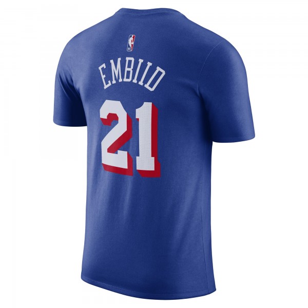 Футболка Joel Embiid Philadelphia 76ers Nike - Royal