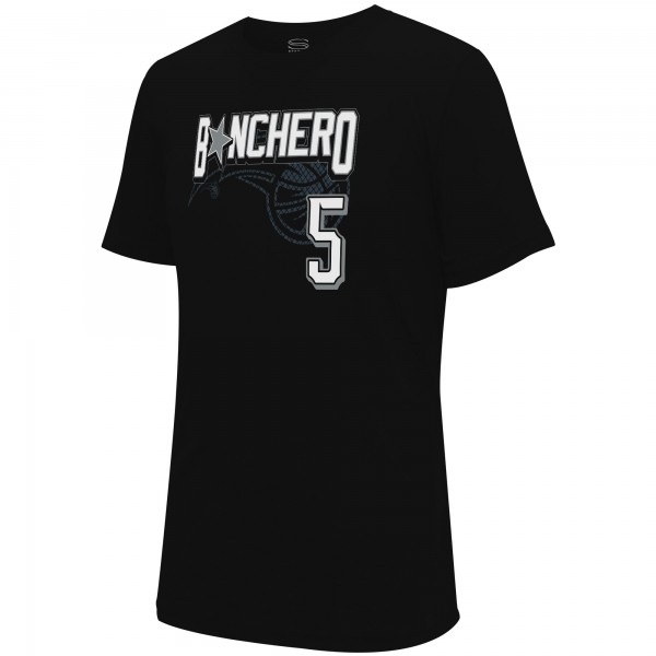 Футболка Paolo Banchero Orlando Magic Stadium Essentials Unisex 2023/24 City Edition Player Graphic - Black