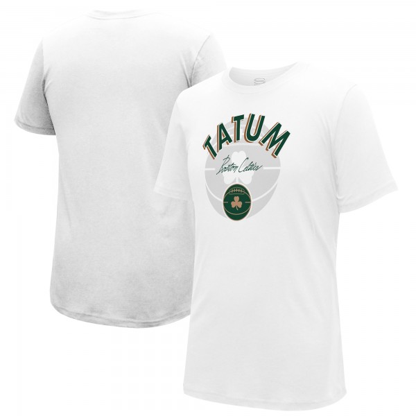 Футболка Jayson Tatum Boston Celtics Stadium Essentials Unisex 2023/24 City Edition Player Graphic - White