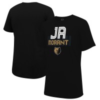 Футболка Ja Morant Memphis Grizzlies Stadium Essentials Unisex 2023/24 City Edition Player Graphic - Black