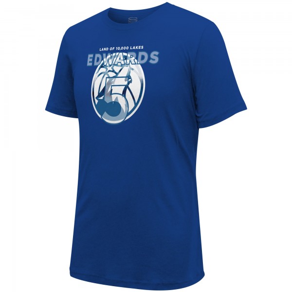 Футболка Anthony Edwards Minnesota Timberwolves Stadium Essentials Unisex 2023/24 City Edition Player Graphic - Royal