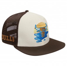Бейсболка Chicago Bulls Pro Standard Glint Sunset - Cream/Brown