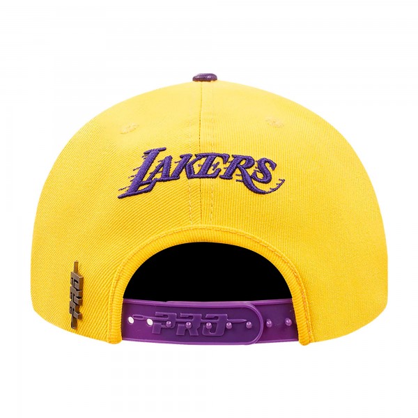 Бейсболка Los Angeles Lakers Pro Standard Logo Morph - Gold/Purple