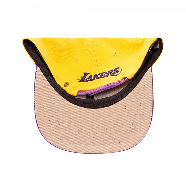 Бейсболка Los Angeles Lakers Pro Standard Logo Morph - Gold/Purple