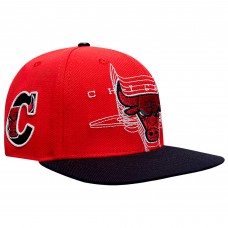 Бейсболка Chicago Bulls Pro Standard Logo Morph - Red/Black