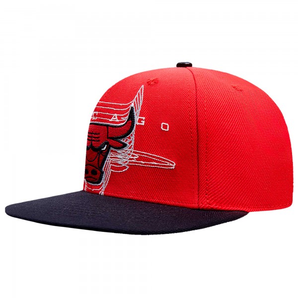 Бейсболка Chicago Bulls Pro Standard Logo Morph - Red/Black