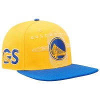 Бейсболка Golden State Warriors Pro Standard Logo Morph - Gold/Royal