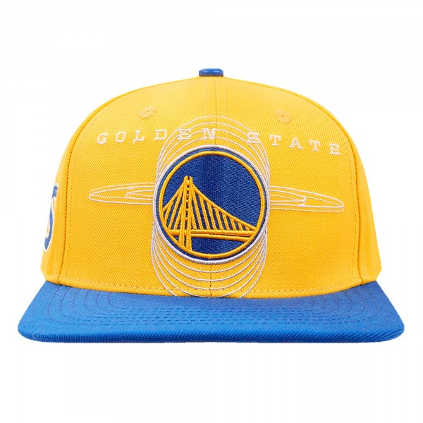 Бейсболка Golden State Warriors Pro Standard Logo Morph - Gold/Royal
