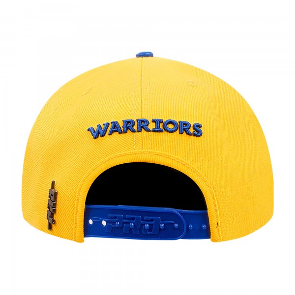 Бейсболка Golden State Warriors Pro Standard Logo Morph - Gold/Royal