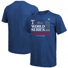 Футболка Texas Rangers 2023 World Series Champions Locker Room Tri-Blend - Royal