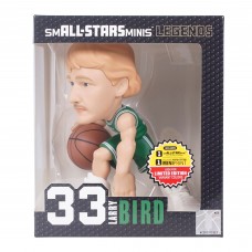 Larry Bird Boston Celtics smALL-STARS Minis 6 Vinyl Figurine - Look for Limited Edition Uncommon, Rare, and Ultra Rare Solid Team Color Variants