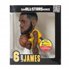 Фигурка игрока LeBron James Los Angeles Lakers smALL-STARS Minis Gold 6 Vinyl - Look for Limited Edition Uncommon, Rare, and Ultra Rare Solid Team Color Variants