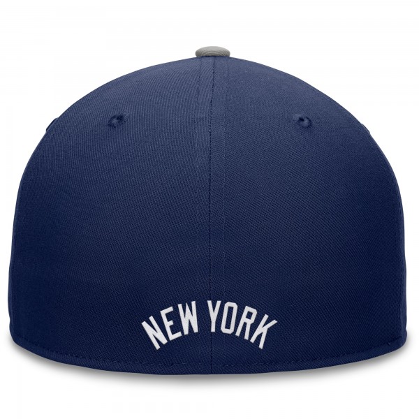 Бейсболка New York Yankees Fanatics Navy Fundamental Tri-Script