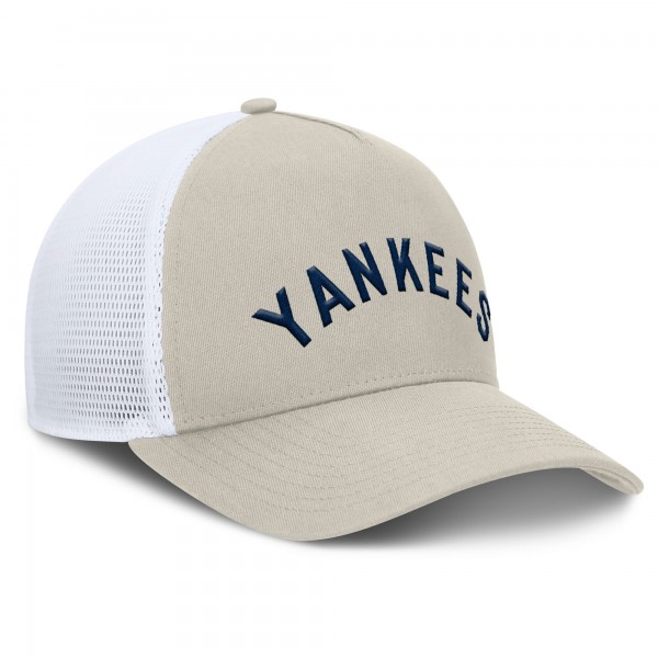 Бейсболка New York Yankees Fanatics Khaki Heritage Light Khaki A-Frame