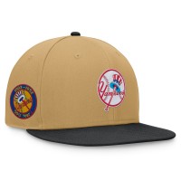 Бейсболка New York Yankees Fanatics Khaki/Black Heritage Two-Tone