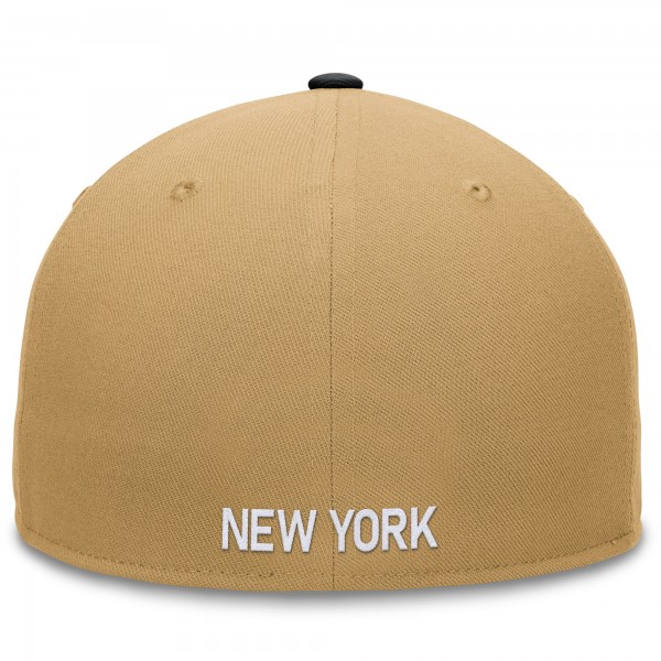 Бейсболка New York Yankees Fanatics Khaki/Black Heritage Two-Tone
