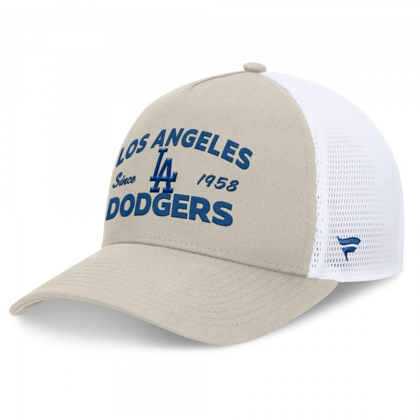 Бейсболка Los Angeles Dodgers Fanatics Stone A-Frame Trucker