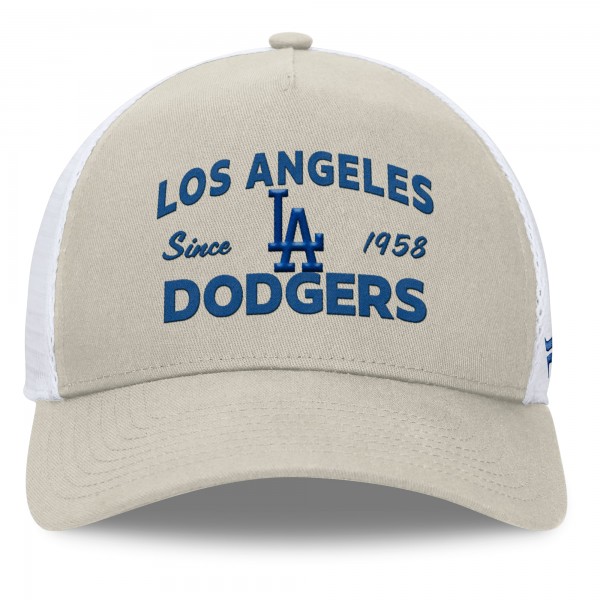 Бейсболка Los Angeles Dodgers Fanatics Stone A-Frame Trucker