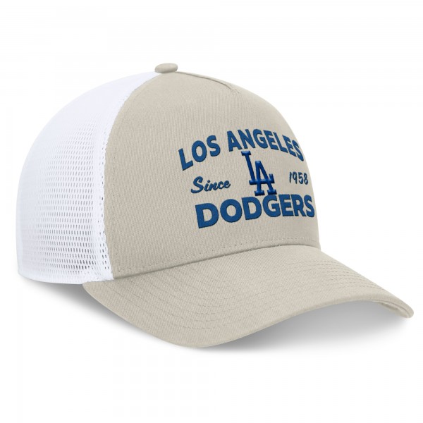 Бейсболка Los Angeles Dodgers Fanatics Stone A-Frame Trucker