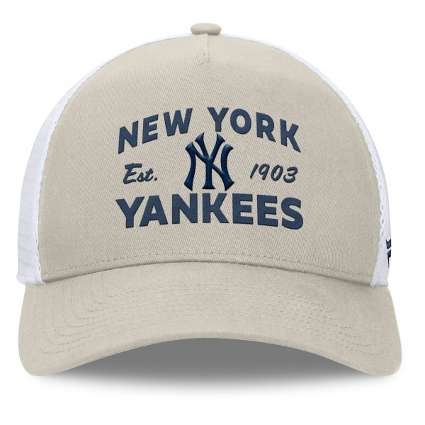 Бейсболка New York Yankees Fanatics Stone A-Frame Trucker