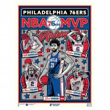 Philadelphia 76ers Phenom Gallery 18 x 24 Serigraph Print