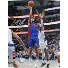Cade Cunningham Detroit Pistons Autographed Fanatics Authentic 8 x 10 Layup vs. Dallas Mavericks Photograph